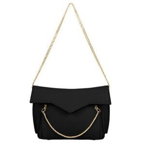𝅺NWT Danielle Nicole Nora Black Leather Bag